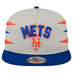 Cream New York Mets New Era Iron Golfer Snapback Hat