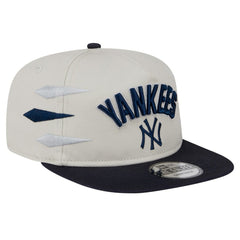 Cream New York Yankees New Era Iron Golfer Snapback Hat