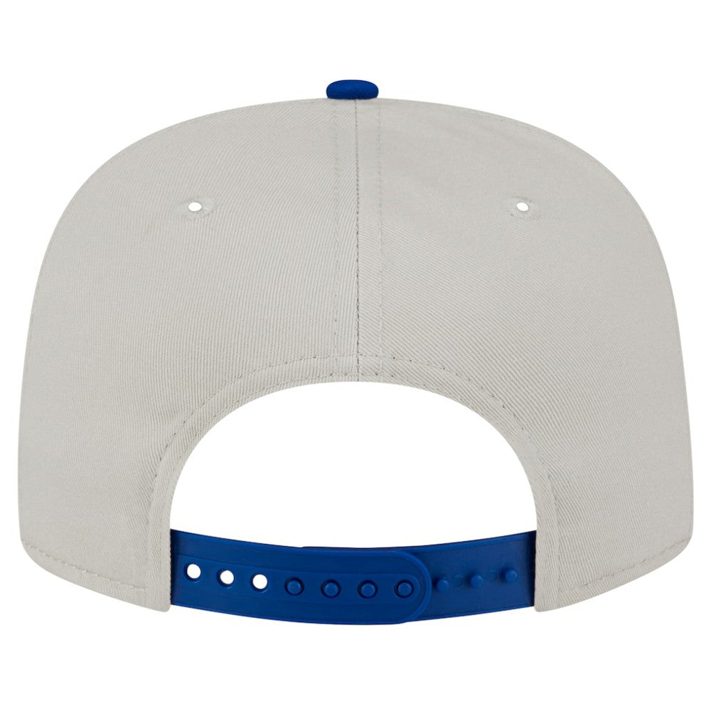 Cream Texas Rangers New Era Iron Golfer Snapback Hat