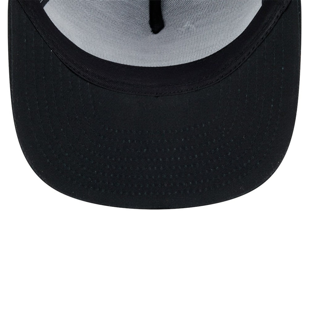 Black Philadelphia Phillies New Era Score Check 9FIFTY A-Frame Trucker Snapback Hat