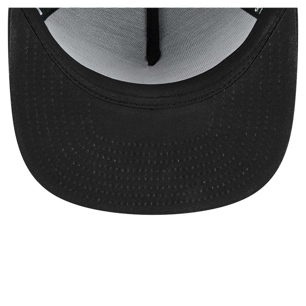 Black San Francisco Giants New Era Score Check 9FIFTY A-Frame Trucker Snapback Hat