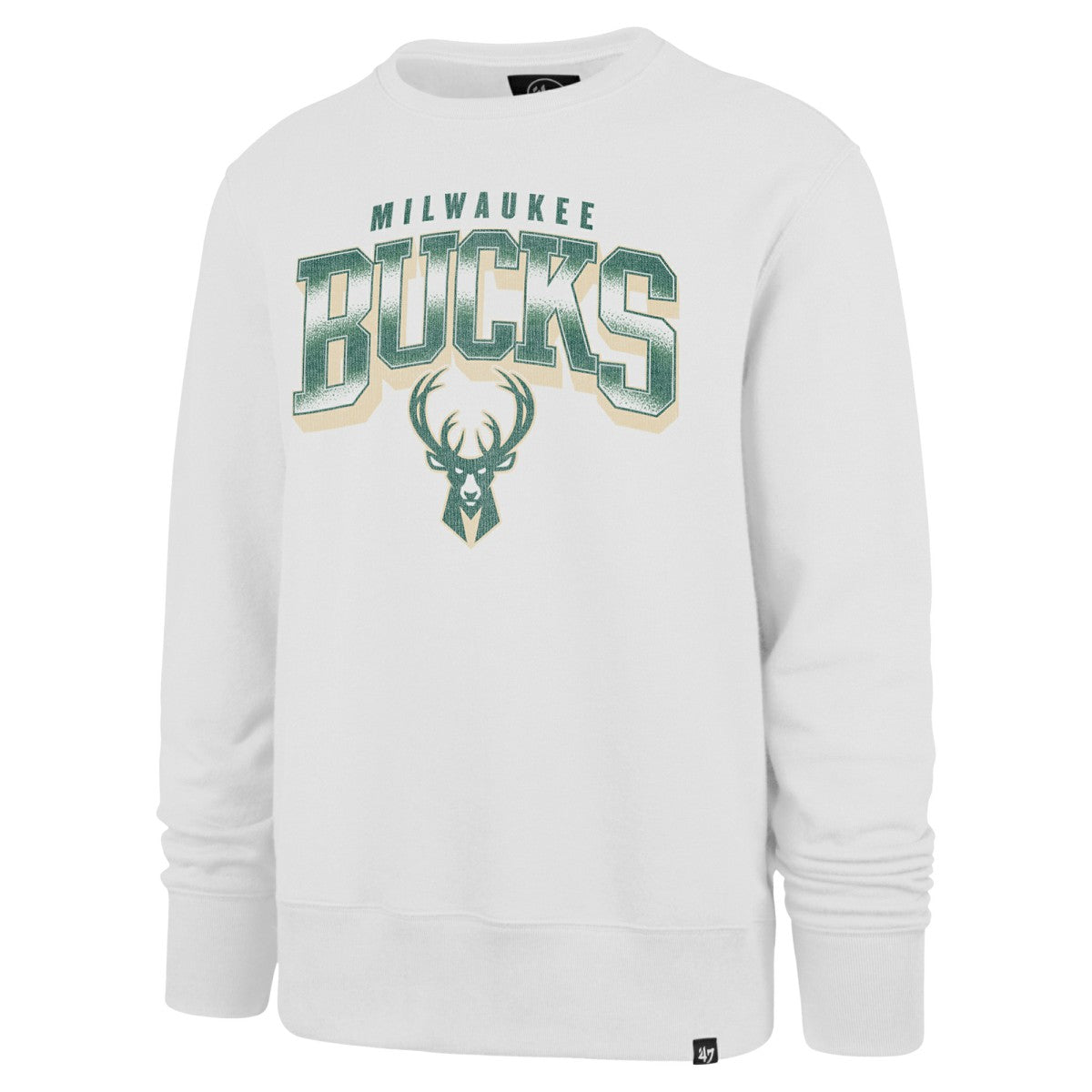 47 brand Milwaukee Bucks '47 Spotlight Headline Pullover Sweatshirt