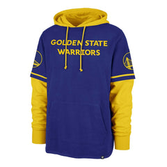 47 brand Golden State Warriors '47 Trifecta Shortstop Pullover Hoodie sale