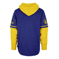 47 brand Golden State Warriors '47 Trifecta Shortstop Pullover Hoodie sale