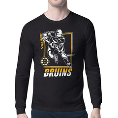 NHL Boston Bruins Starter Player Grid Long Sleeve T-Shirt