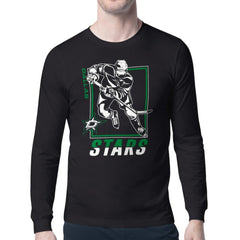 NHL Dallas Stars Starter Player Grid Long Sleeve T-Shirt