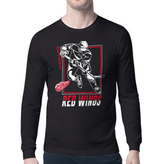 NHL Detroit Red Wings Starter Player Grid Long Sleeve T-Shirt