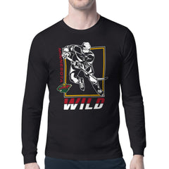 NHL Minnesota Wild Starter Player Grid Long Sleeve T-Shirt