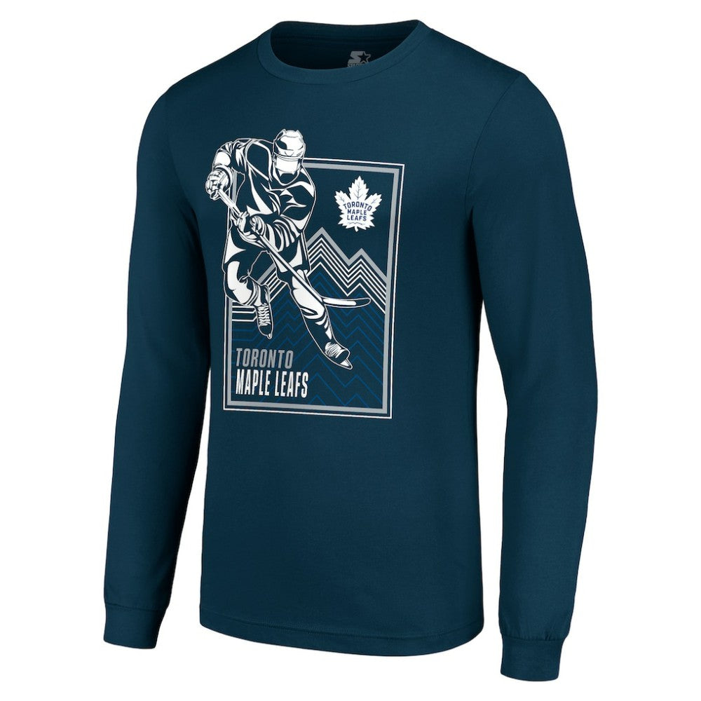 NHL Toronto Maple Leafs Starter Player Grid Long Sleeve T-Shirt