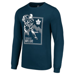 NHL Toronto Maple Leafs Starter Player Grid Long Sleeve T-Shirt