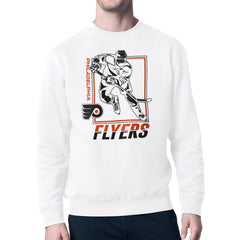 NHL Philadelphia Flyers Starter Player Grid Fleece Pullover Sweatshirt