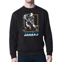 NHL San Jose Sharks Starter Player Grid Fleece Pullover Sweatshirt