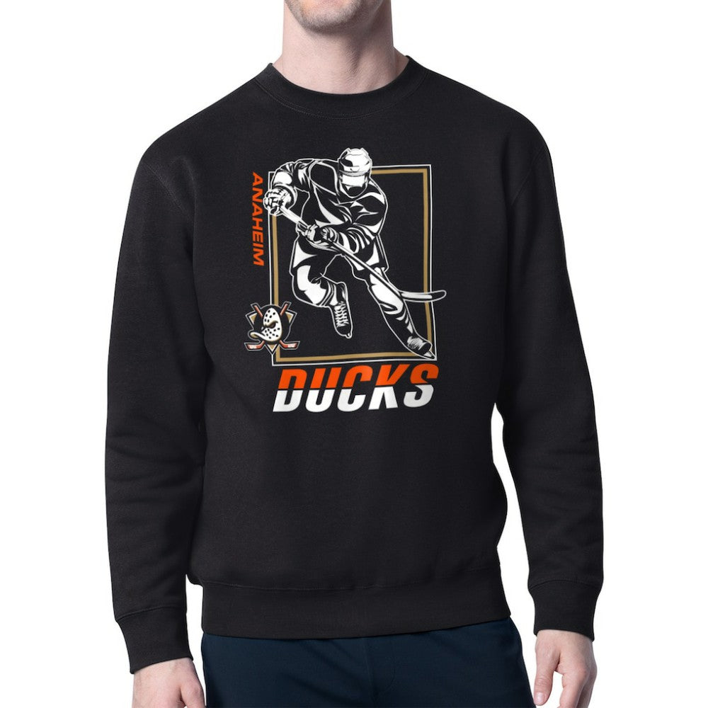 NHL Anaheim Ducks Starter Player Grid Fleece Pullover Sweatshirt