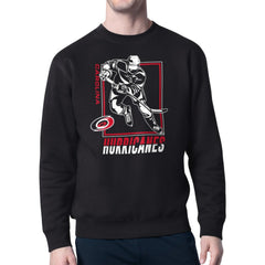 NHL Carolina Hurricanes Starter Player Grid Fleece Pullover Sweatshirt