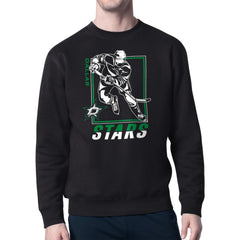 NHL Dallas Stars Starter Player Grid Fleece Pullover Sweatshirt