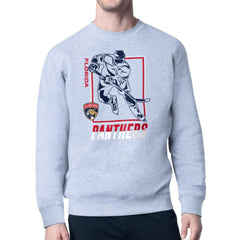 NHL Florida Panthers Starter Player Grid Fleece Pullover Sweatshirt