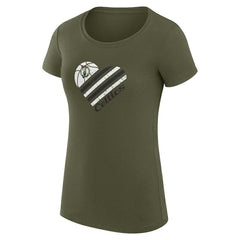 Boston Celtics G-III 4Her by Carl Banks Women's Super-Slim Fit Lightweight Heart T-Shirt