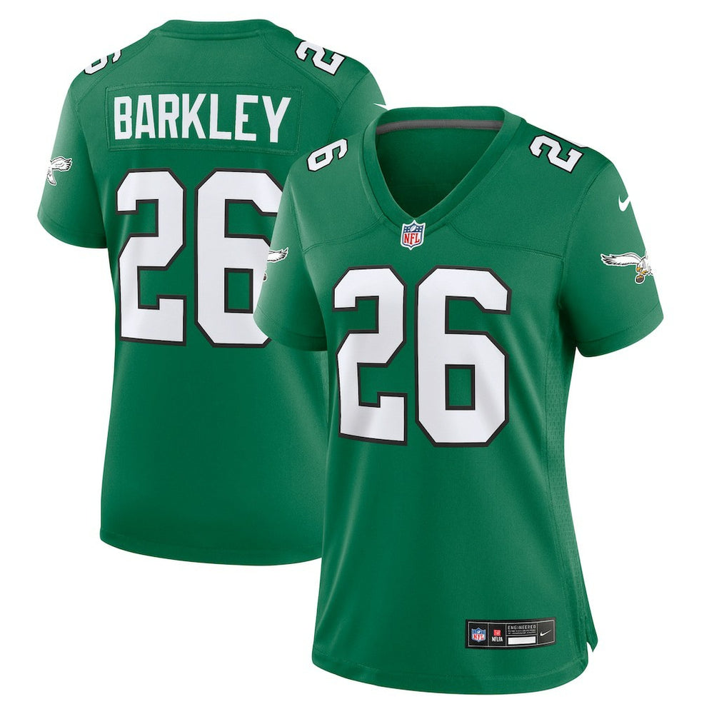 Saquon Barkley  Women's Alternate Game Jersey - Philadelphia Eagles Jerseys