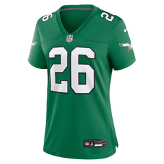 Saquon Barkley  Women's Alternate Game Jersey - Philadelphia Eagles Jerseys
