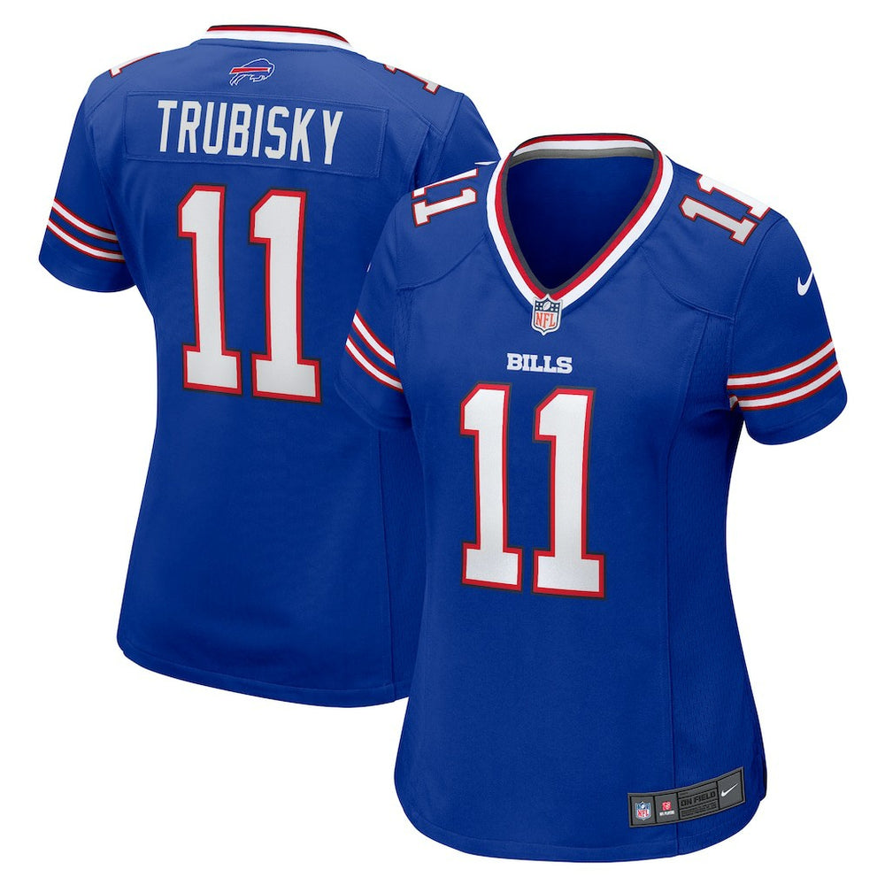 Mitchell Trubisky  Women's Game Jersey - Buffalo Bills Jerseys