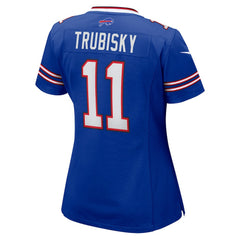 Mitchell Trubisky  Women's Game Jersey - Buffalo Bills Jerseys