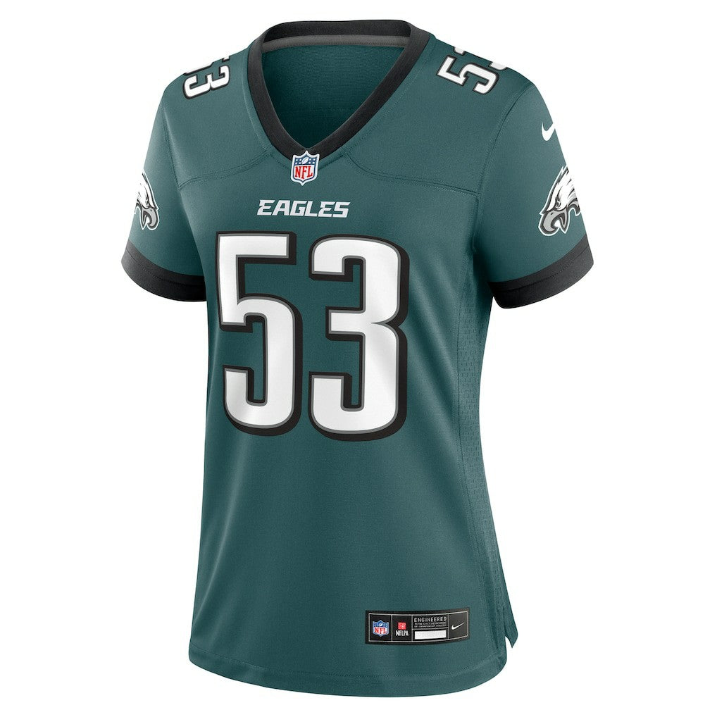 Zack Baun  Women's Game Jersey - Philadelphia Eagles Jerseys