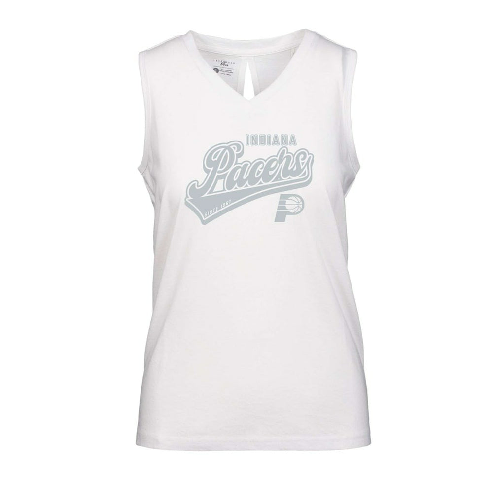 Indiana Pacers Levelwear Women's Paisley Sweep V-Neck Tank Top