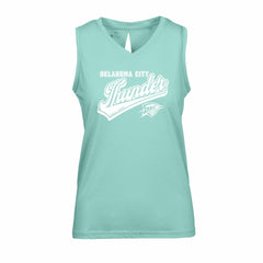 Oklahoma City Thunder Levelwear Women's Paisley Sweep V-Neck Tank Top