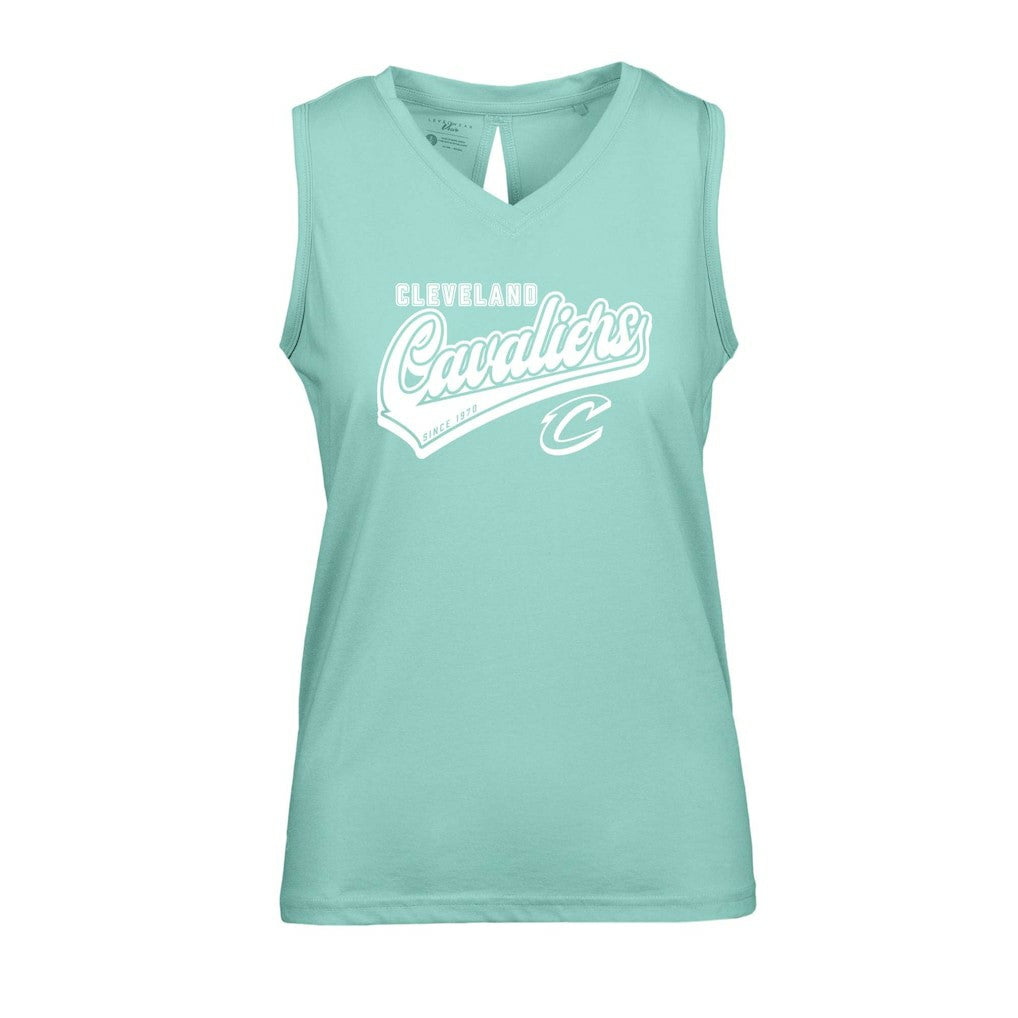 Cleveland Cavaliers Levelwear Women's Paisley Sweep V-Neck Tank Top sale
