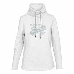 Oklahoma City Thunder Levelwear Women's Loop Sweep Pullover Sweatshirt