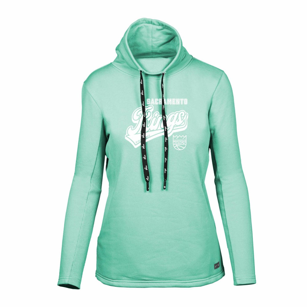 Sacramento Kings Levelwear Women's Loop Sweep Pullover Sweatshirt