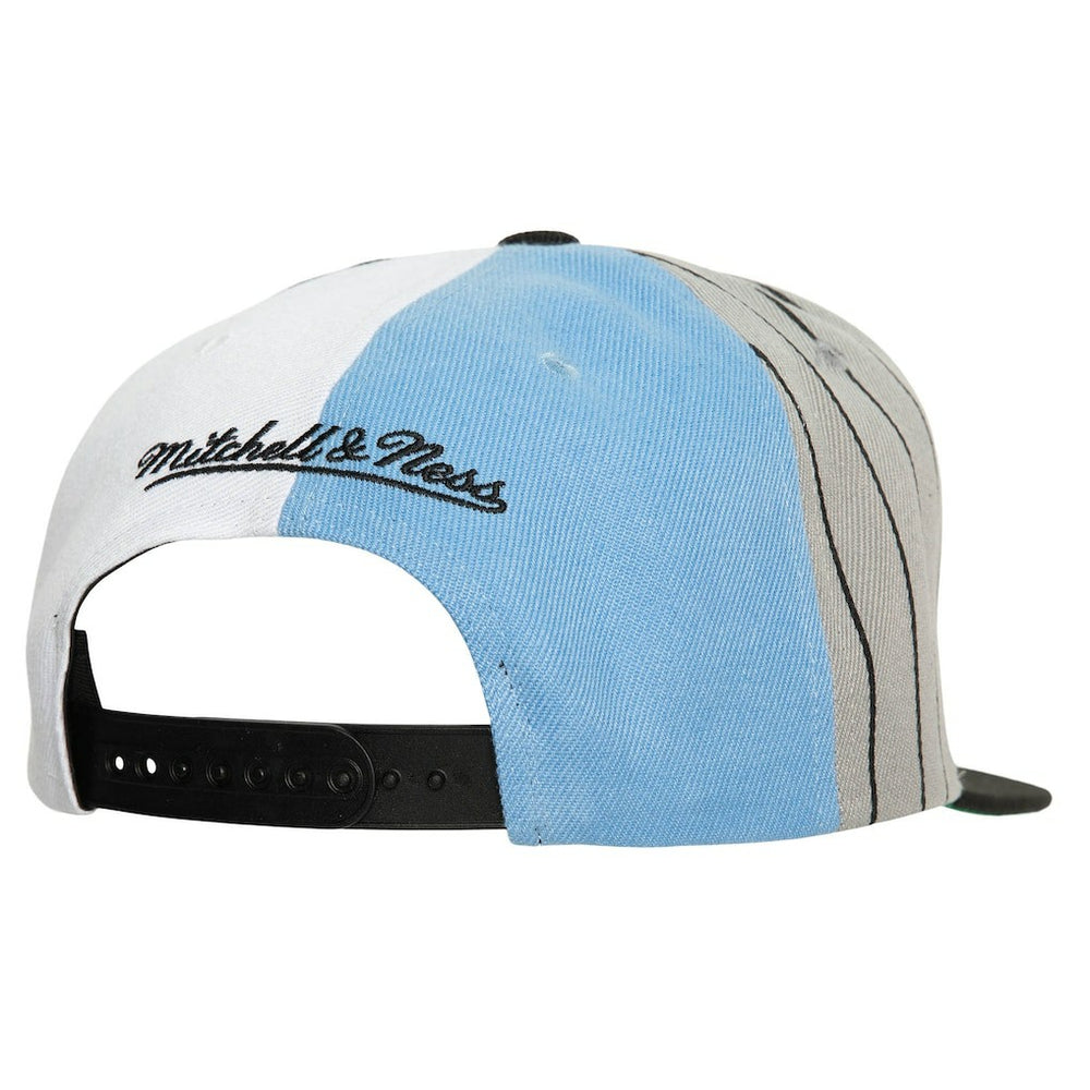 Mitchell & Ness Brooklyn Nets What The Pinstripe Snapback Hat