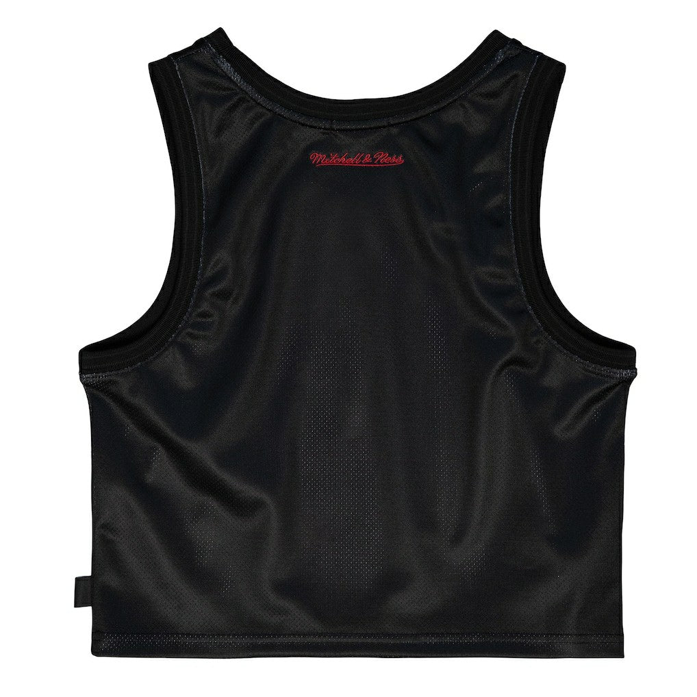 Mitchell & Ness Chicago Bulls Women's Hardwood Classics Big Face 4.0 Cropped Tank Top sale