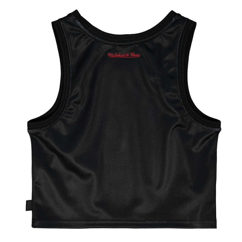 Mitchell & Ness Chicago Bulls Women's Hardwood Classics Big Face 4.0 Cropped Tank Top sale