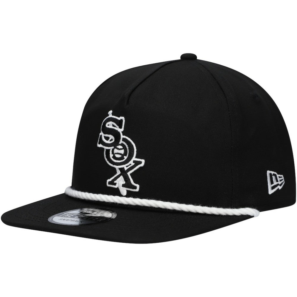Black Chicago White Sox New Era Golfer Snapback Hat