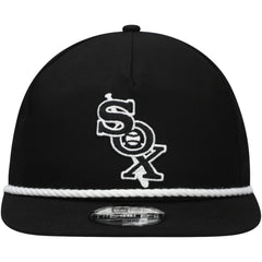 Black Chicago White Sox New Era Golfer Snapback Hat