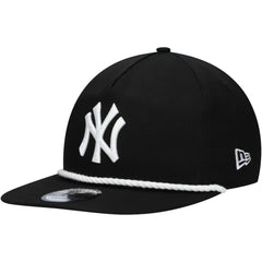 Black New York Yankees New Era Golfer Snapback Hat