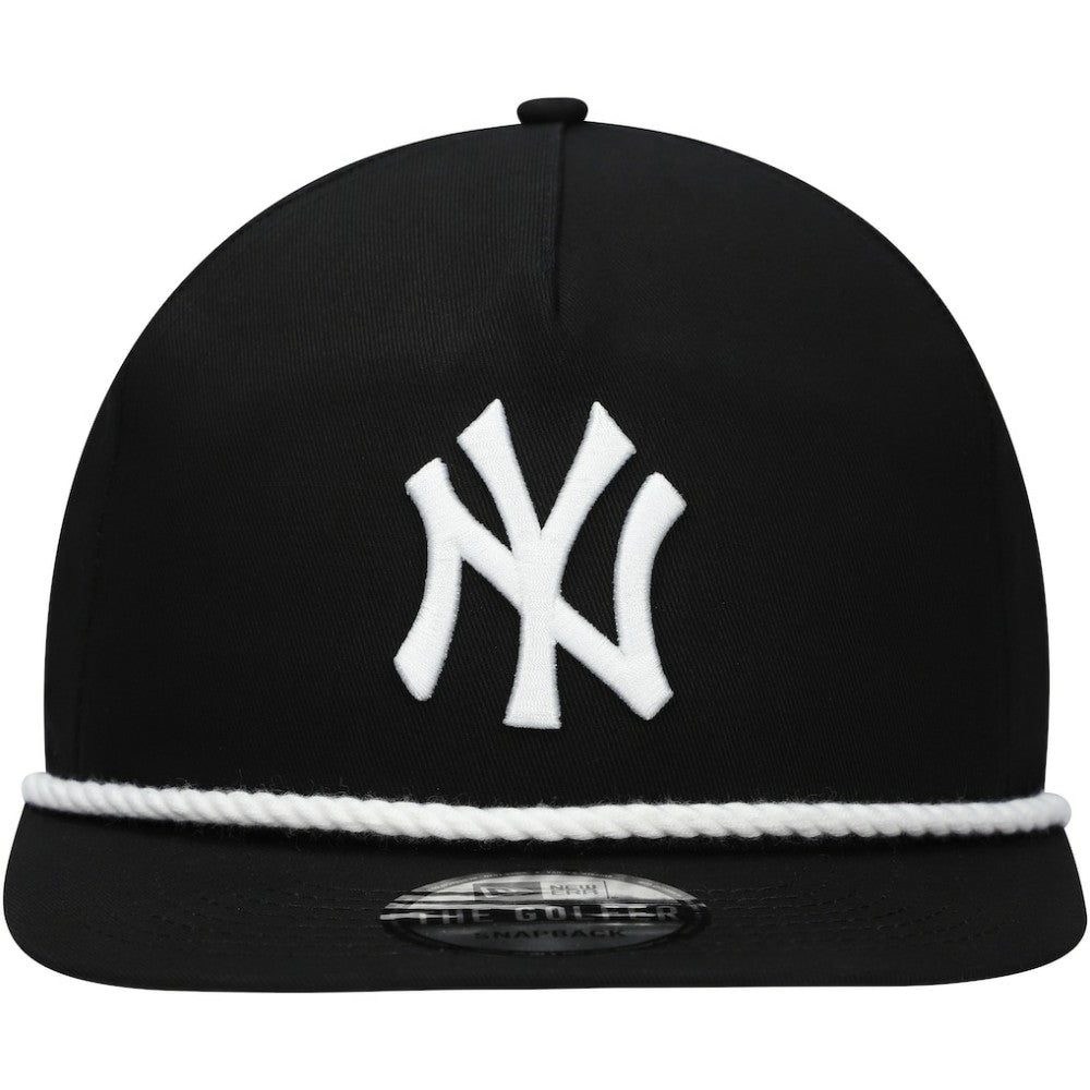 Black New York Yankees New Era Golfer Snapback Hat