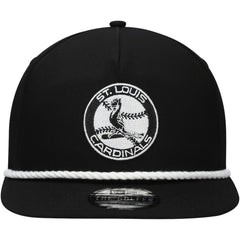 Black St. Louis Cardinals New Era Golfer Snapback Hat