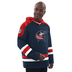 NHL Columbus Blue Jackets Starter Hockey Pullover Hoodie