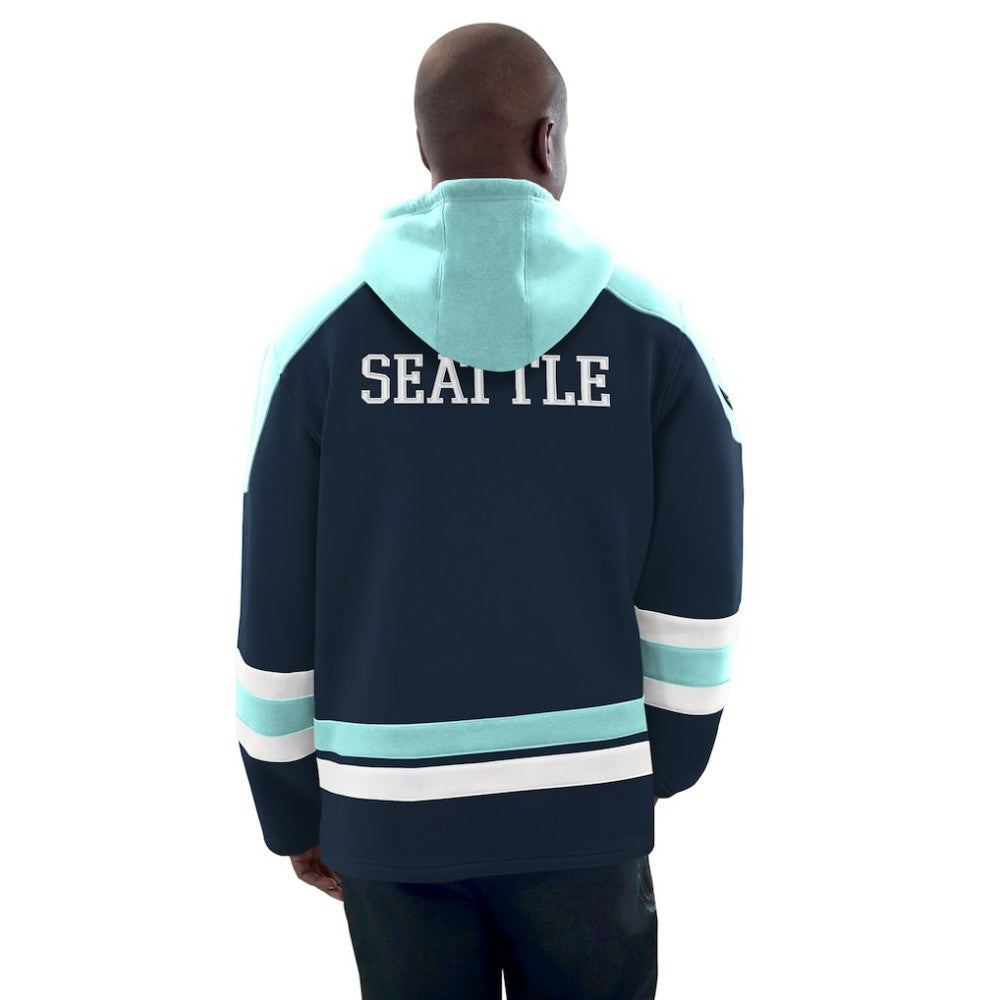 NHL Seattle Kraken Starter Hockey Pullover Hoodie