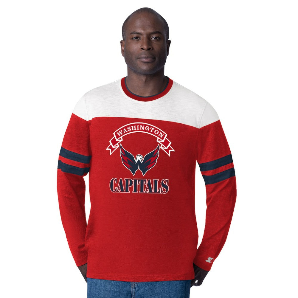 NHL Washington Capitals Starter Blitz Durene Long Sleeve T-Shirt