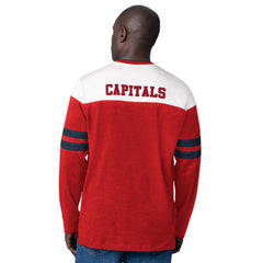 NHL Washington Capitals Starter Blitz Durene Long Sleeve T-Shirt