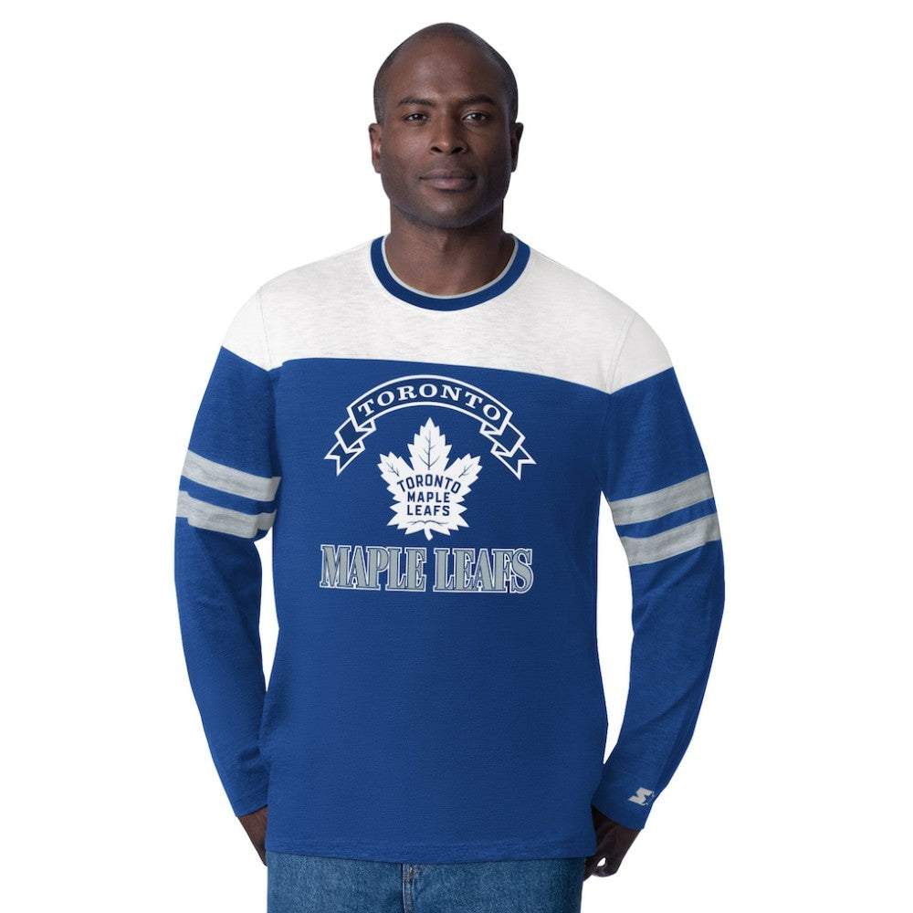 NHL Toronto Maple Leafs Starter Blitz Durene Long Sleeve T-Shirt