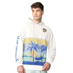 NHL Pittsburgh Penguins Margaritaville Island Dream Peached Pullover Hoodie