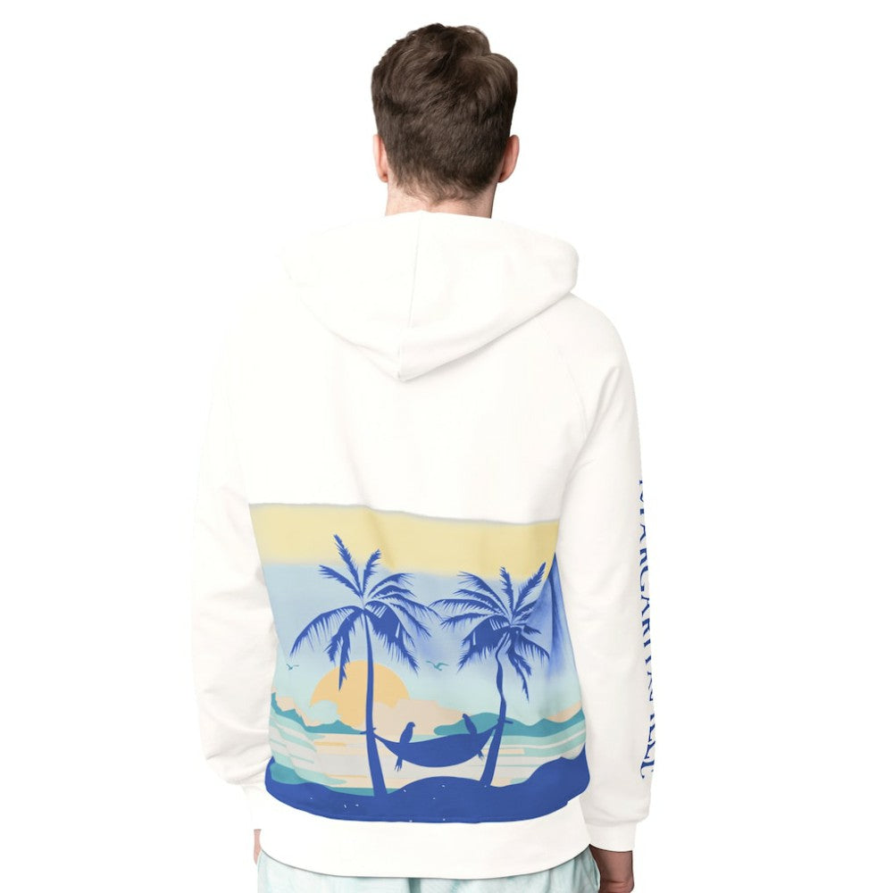 NHL Chicago Blackhawks Margaritaville Island Dream Peached Pullover Hoodie