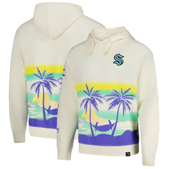 NHL Seattle Kraken Margaritaville Island Dream Peached Pullover Hoodie