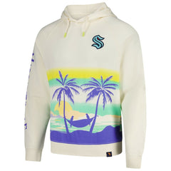 NHL Seattle Kraken Margaritaville Island Dream Peached Pullover Hoodie