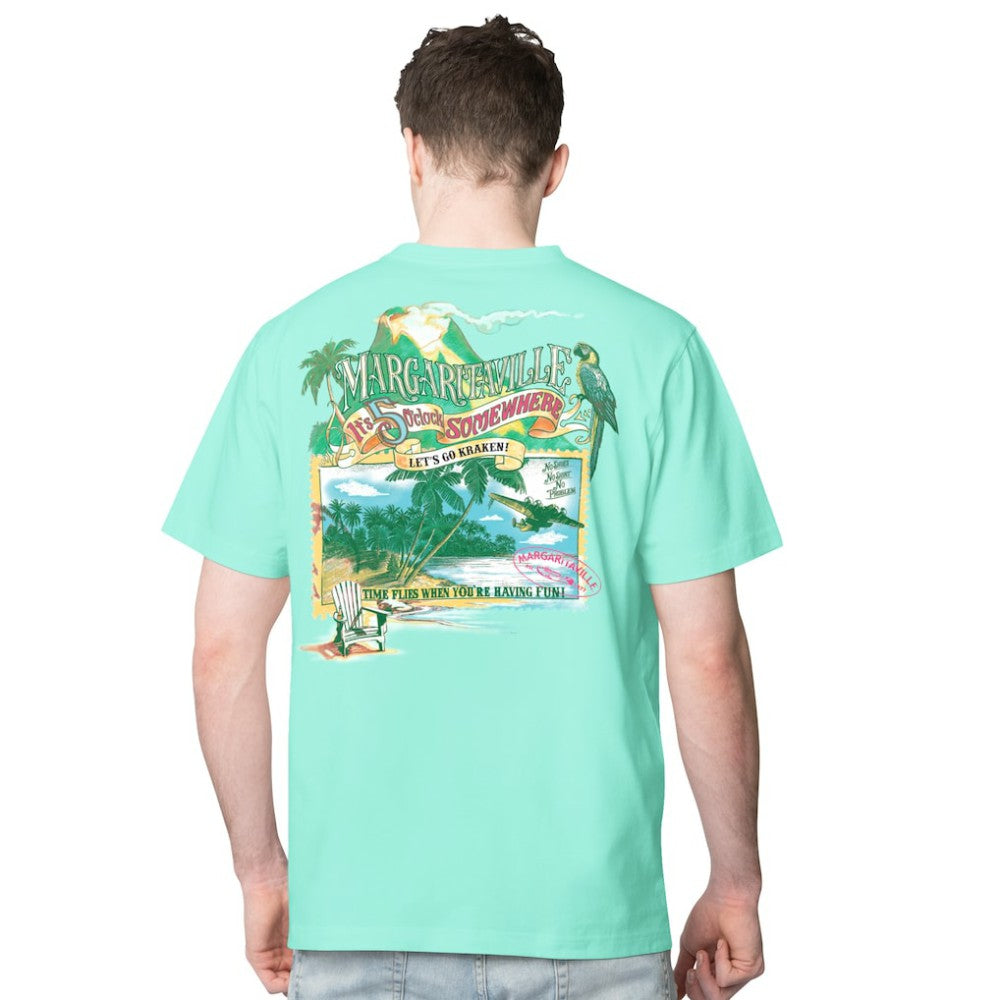 NHL Seattle Kraken Margaritaville Time Flies T-Shirt