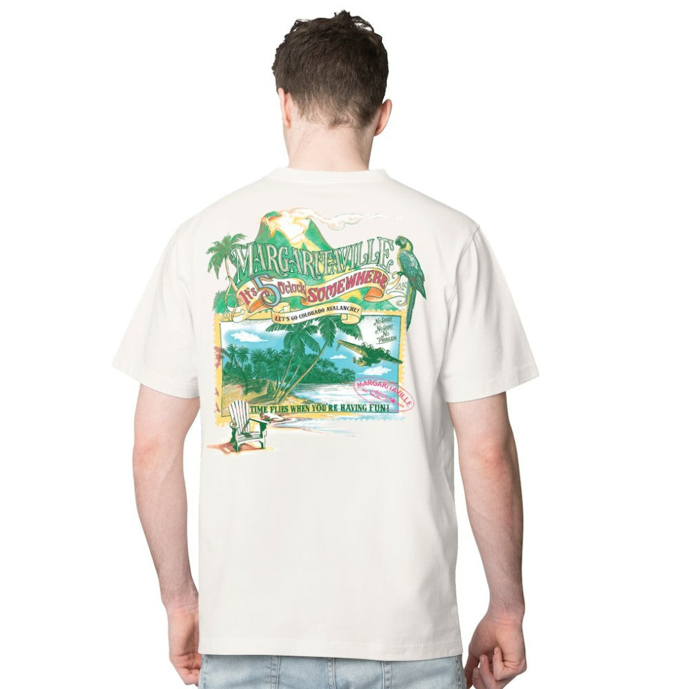 NHL Colorado Avalanche Margaritaville Time Flies T-Shirt
